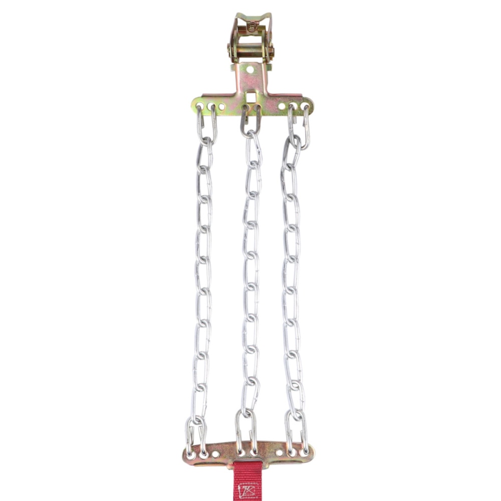 Cadenas de nieve para ruedas de coche y camión, cadenas antideslizantes para invierno, 3 cadenas