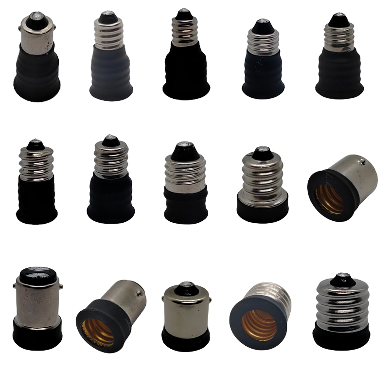 E10 e11 e12 e17 to E12 e11 e14eLight Socket adapter E10 to E12 Candelabra lamp holder converter,Install
