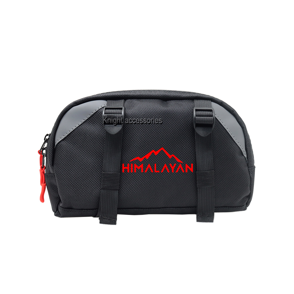 For Himalayan 450 himalayan 450 Motorcycle front handlebar bag multifunctional storage bag travel bag: Champagne