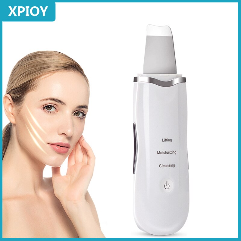 Limpiador Facial ultrasónico XPIOY, limpiador Facial de rostro, máquina de limpieza de piel muerta, eliminación de espinillas, limpiador de poros, herramientas de belleza