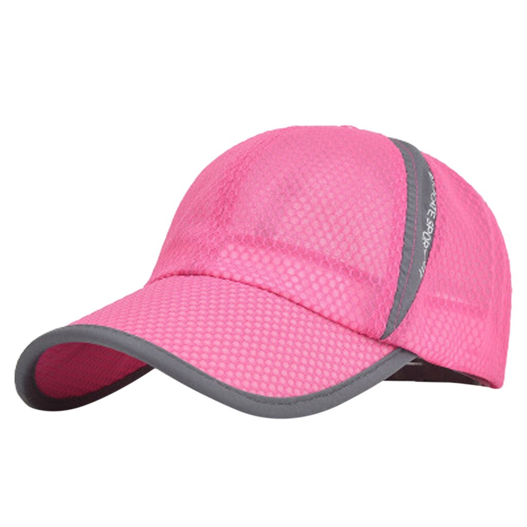 Sommer baseball cap solbeskyttelses hat kvinder kører cykel hætter til mænd justerbar patchwork snapback voksen sport tennis hætter: C
