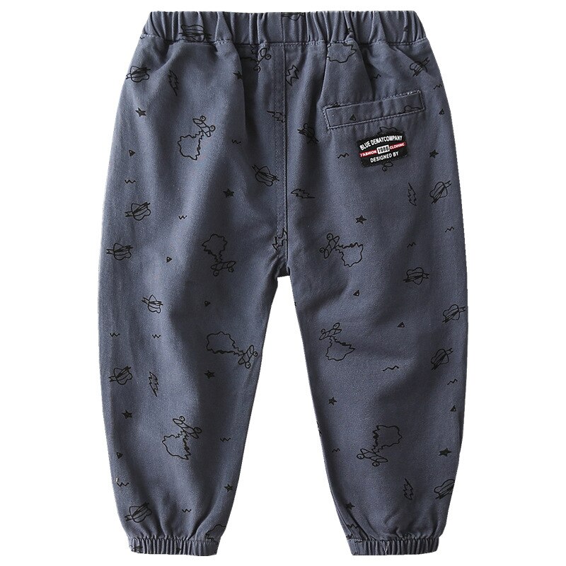 2021 pantaloni per bambini ragazzi moda grigio elastico in vita pantaloni Casual per ragazzi abbigliamento per ragazzi vita bassa pantaloni Harem bambini 3 4 5 6 7 vestiti