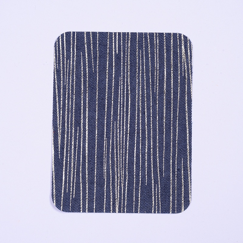 8Pcs Jeans Iron-on Patches Clothes DIY Repair Pants Knee Applique Apparel Self-adhesive Hole Repair Patch