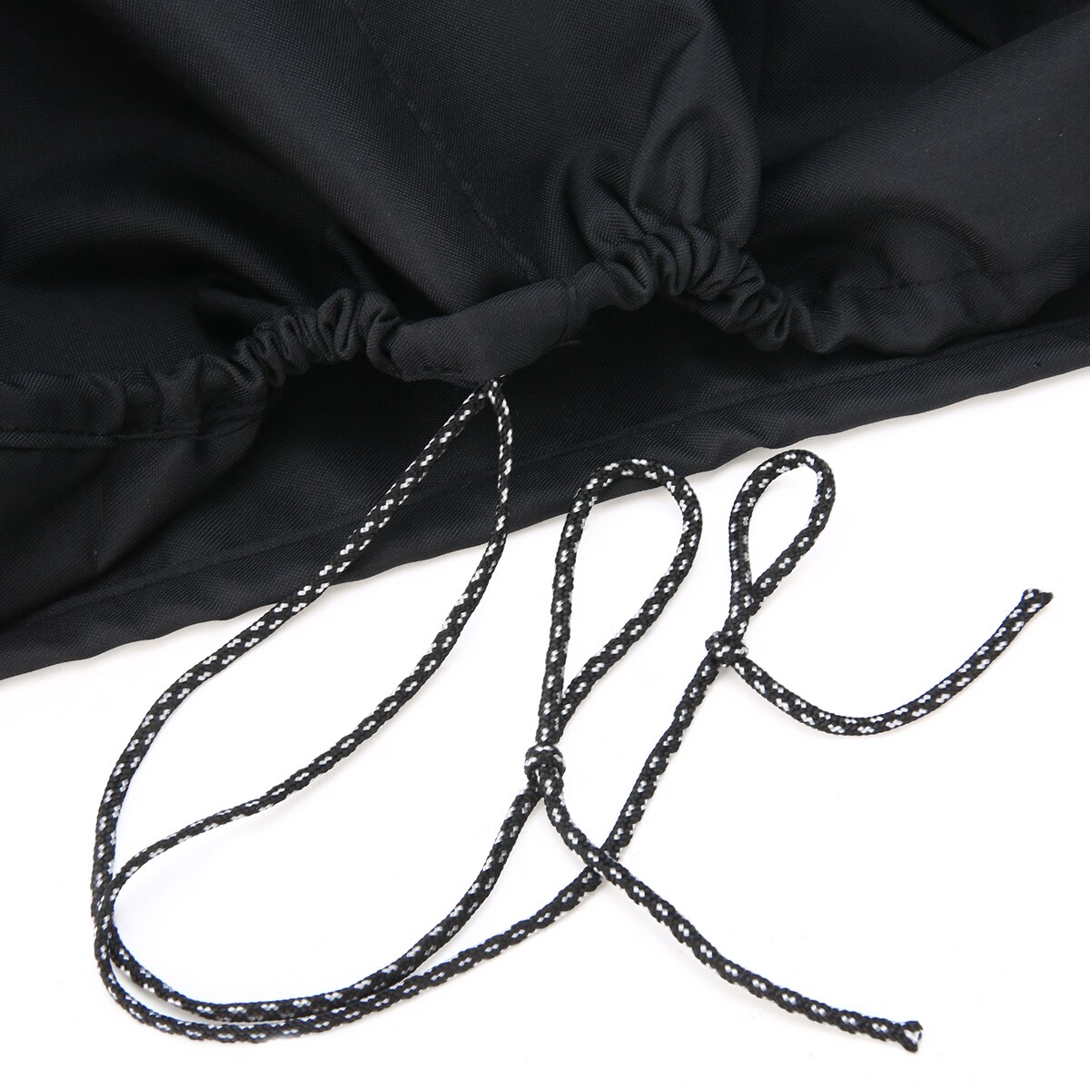 Black BBQ Cover Rolling Cart Waterproof Barbecue Grill Protective Cover for Weber Q200 Series #7113 Camping Accessories