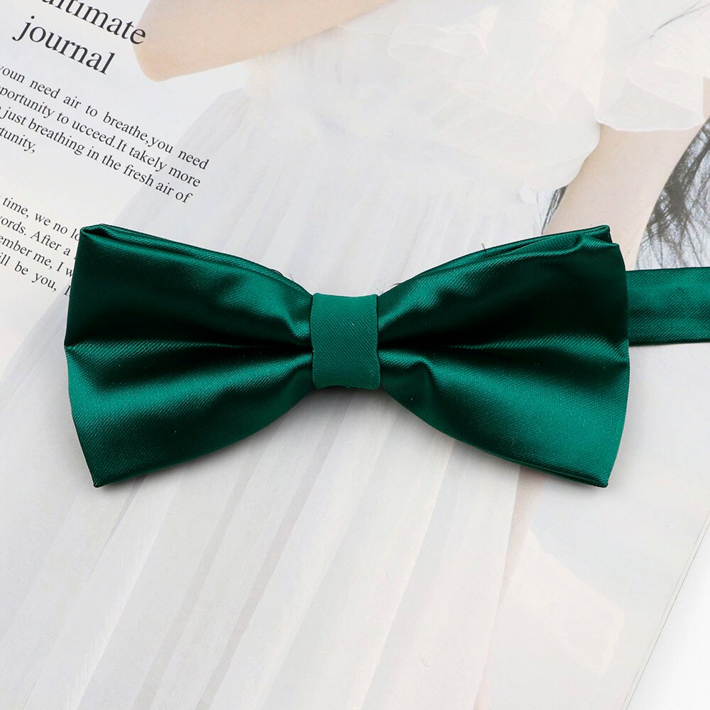 Heren polyester vlinderdas effen kleur vlinder strik bruiloft feest zakelijk verstelbare vlinderdas rood blauw: 12