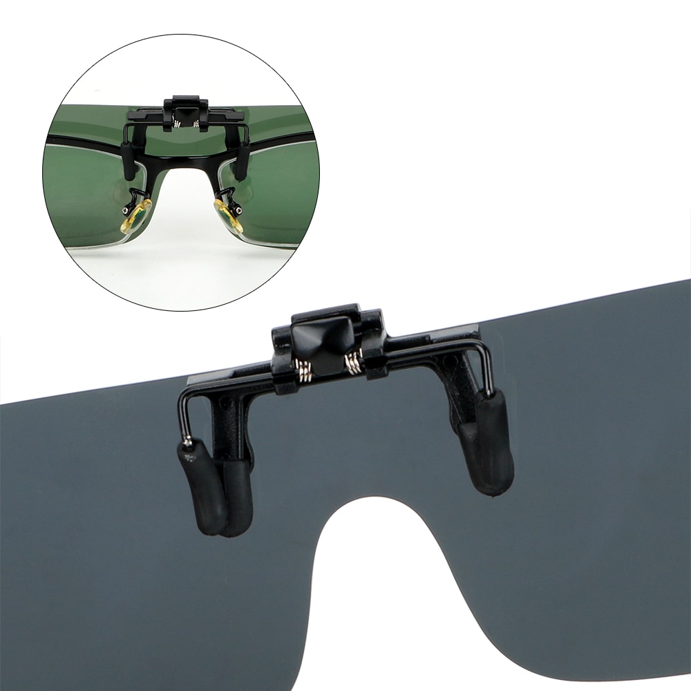 LEEPEE Anti-glare For Men Women Driving Night Vision Lens Polarized Sun Glasses Clip On Sunglasses Car Driver Goggles