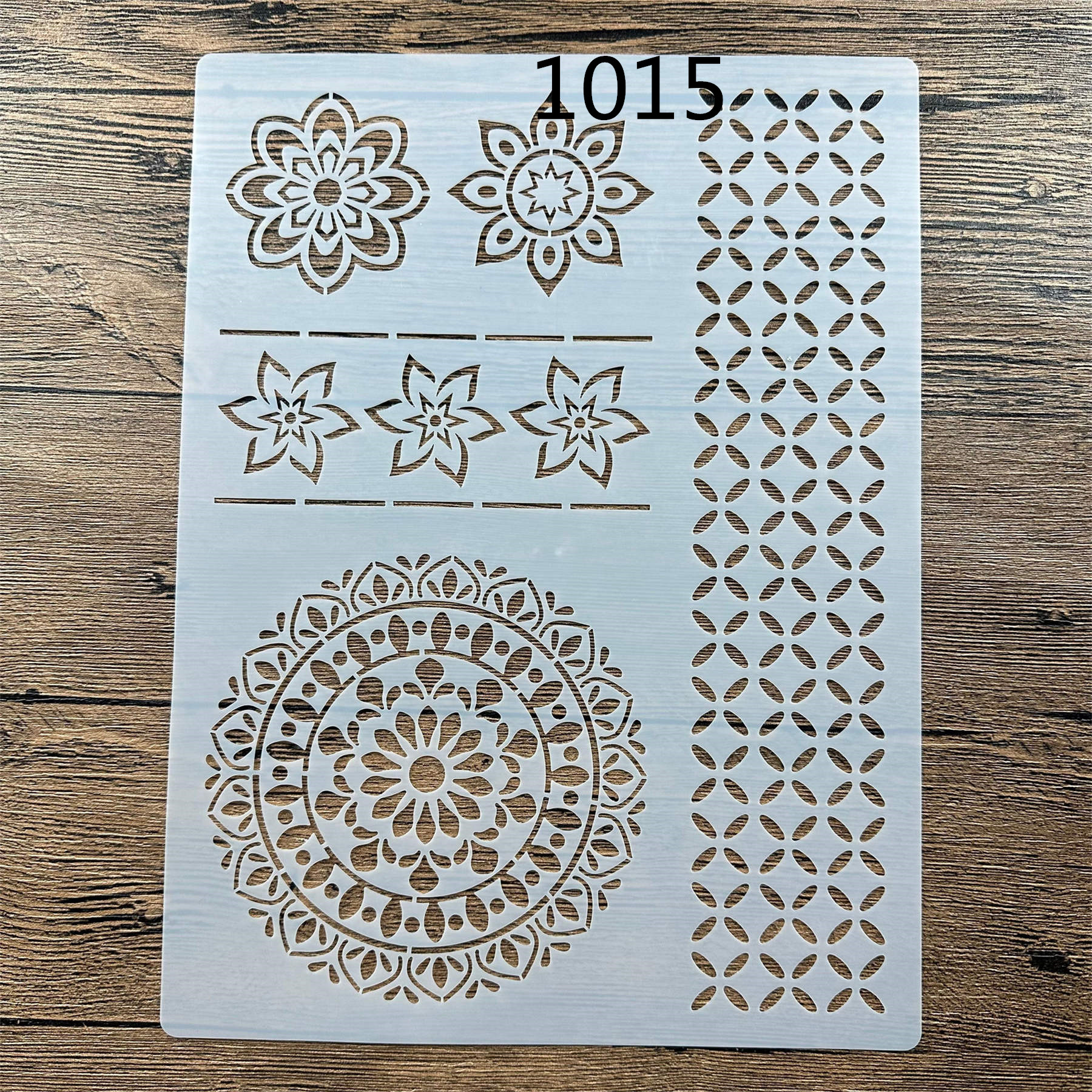 A4 29 * 21cm Round Mandala DIY Stencils Wall Paint... – Vicedeal