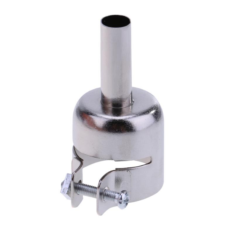 3pcs 5mm 8mm 10mm Silver Stainless Steel Air Nozzles for 858 858A 858D 868 878 898 Soldering Station Diameter 22mm