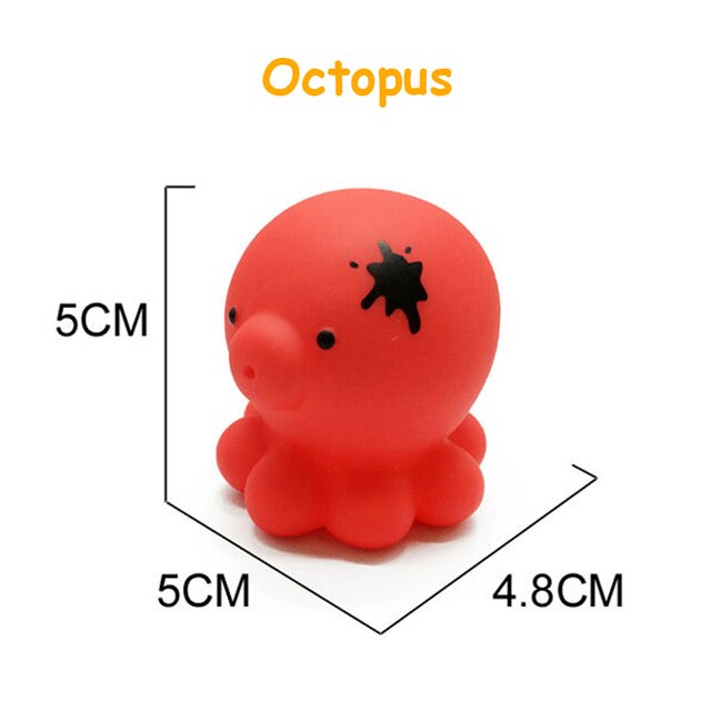 Giocattolo da bagno per bambini bambini carino anatra rana spruzzo d&#39;acqua Sprinkler bagno Sprinkling Shower nuoto spiaggia giocattoli d&#39;acqua per regalo per bambini: octopus