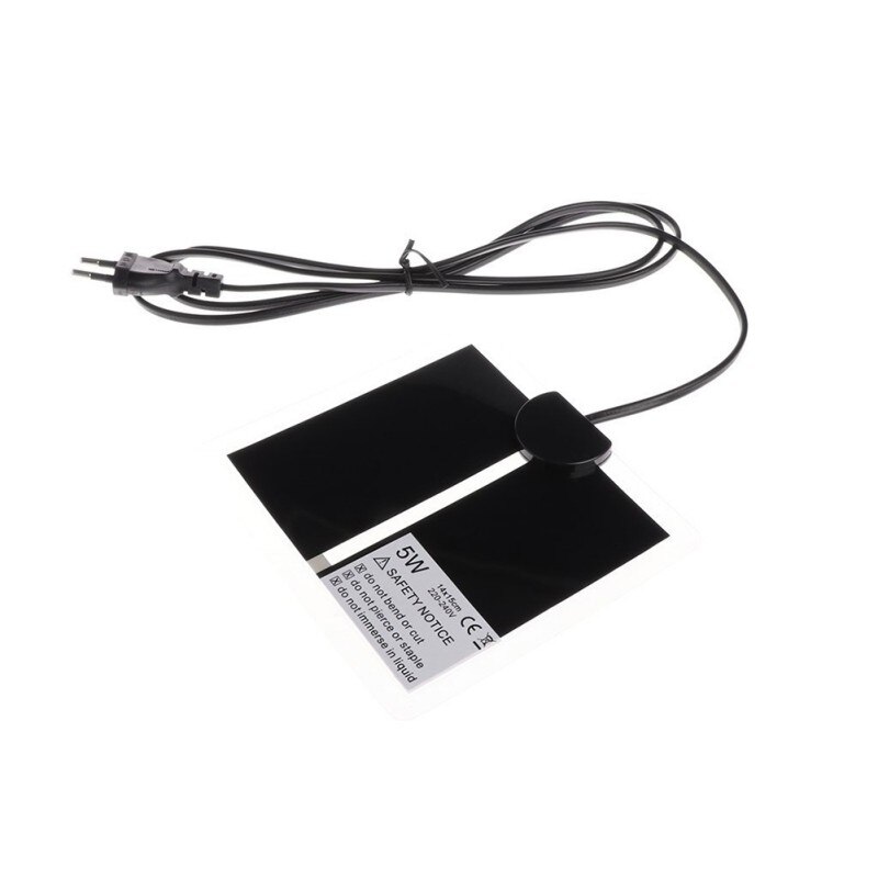Almohadilla térmica, regulador ajustable de temperatura, herramientas para incubadora, alfombrilla de calor para Reptiles terrarios, 5-45W, suministros para mascotas trepadoras