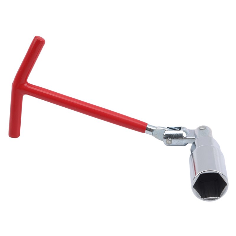 Spark Plug Removal Tool 16Mm 21Mm Flexible Spanner Socket 4-17T Handle T Bar: Default Title