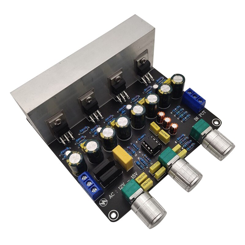 LM1875 płyta wzmacniacza zasilania 2.1 kanał płyta wzmacniacza zasilania Btl Super bas struktury multimedialnych płyta wzmacniacza zasilania