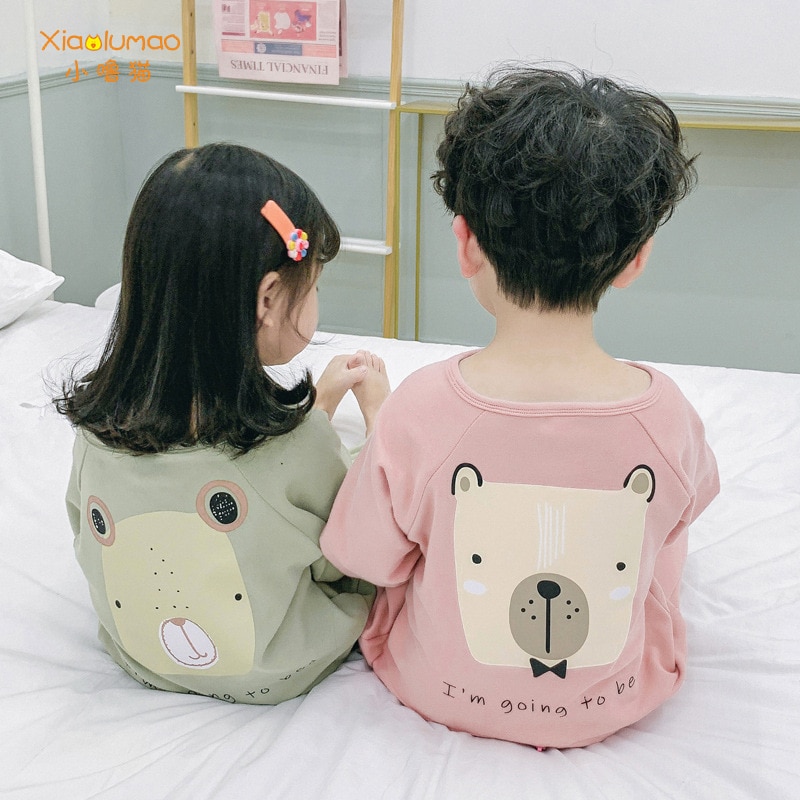 Kinder pyjamas set pyjama kind sommer Pyjamas für jungen pijama mädchen nachtwäsche baumwolle kinder kleidung von 2 zu 7 jahre alt