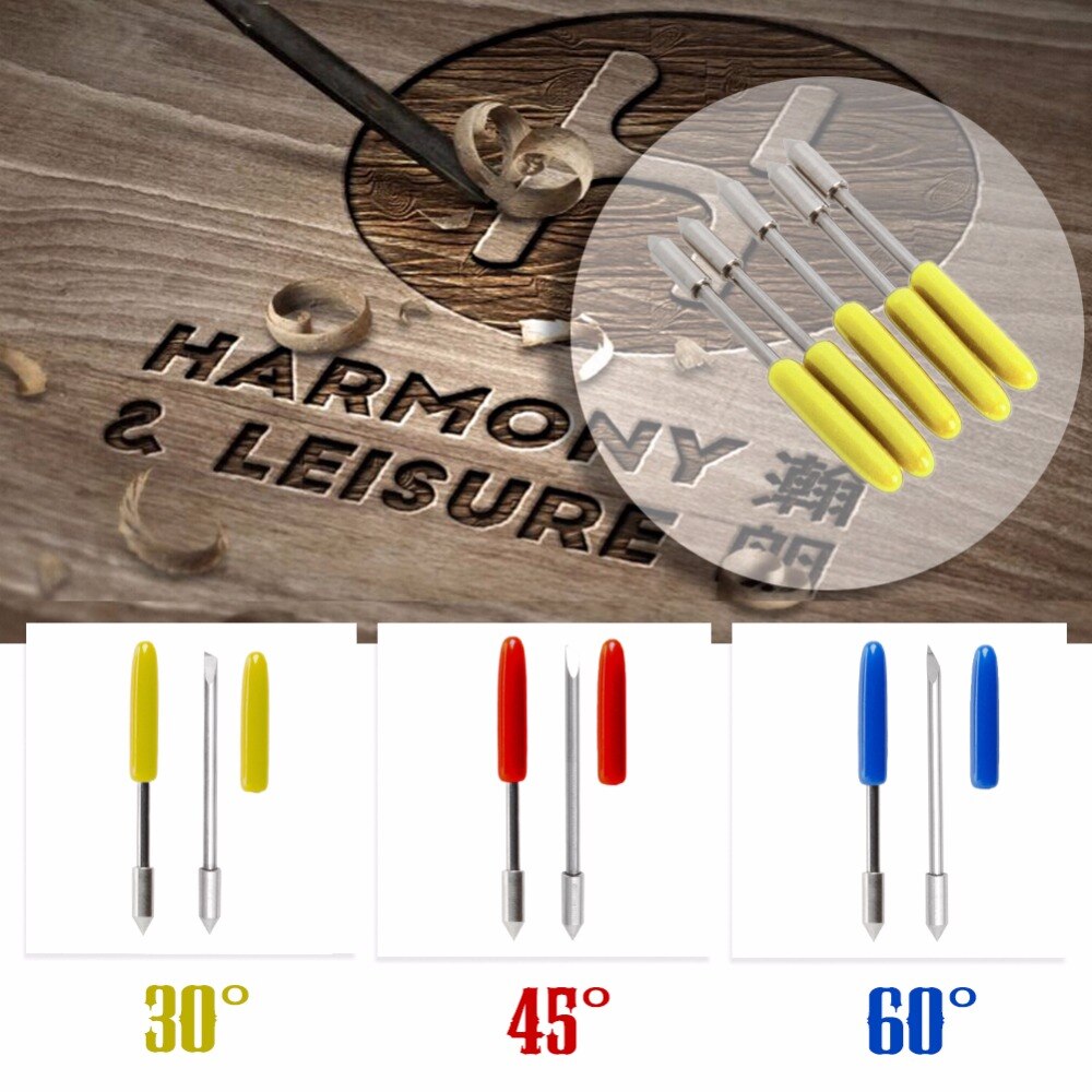 5X 30 45 60 Cutting Vinyl Plotter Blades For Graphtec CB09U Vinyl Cutter