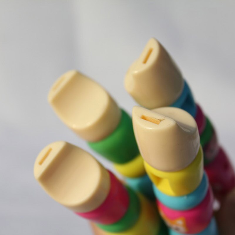 Kid Piccolo Fluit Plastic Muziekinstrument Kinderen Vroege Onderwijs Speelgoed SEC88
