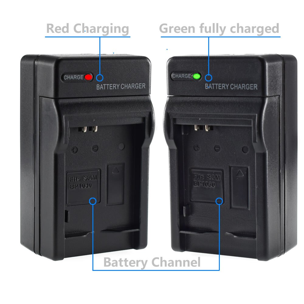 2X BP-1030 Batterij + Lader + Autolader Voor Samsung NX200 NX210 NX1000 NX1100 NX2000 NX2020 NX300 NX300M NX310 NX500