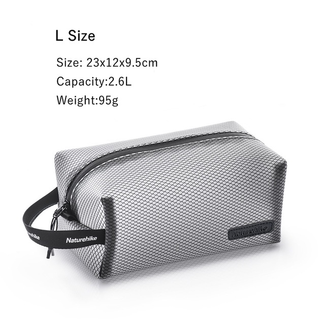 Naturehike Tpu Mesh Reizen Waszak Draagbare Waterdichte Toilettas Vrouwen Cosmetische Tas Outdoor Wassen Opbergzakken