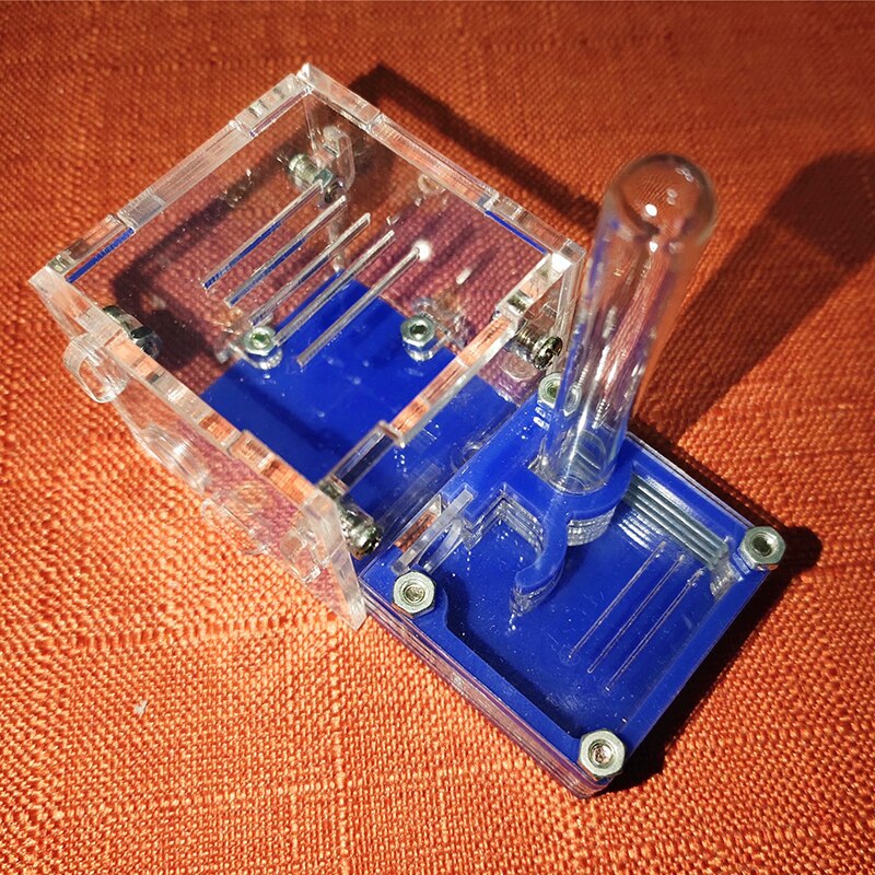 Mini Queen Ant Nest Ant Workshop Acrylic Farm Small Plane Nest Ant Accessories: Color-11