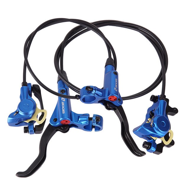 Mountain road cykel broms spak cykel hydraulisk skivbyte utomhus sport cykel cykel reservdelar: Blå 1pc bak