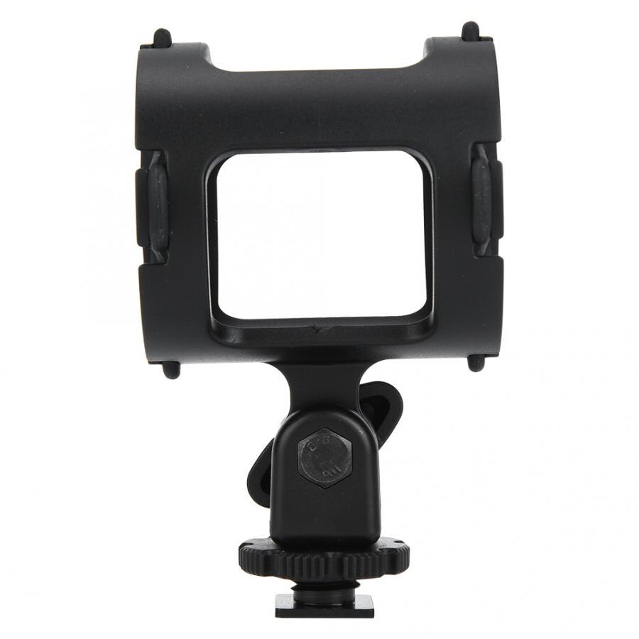 Universal Microphone Mount Holder with Cold Shoe Shock-proof Clamp for Camera Shoes 3/8 inch Screw Hole Studio Recording Bracket