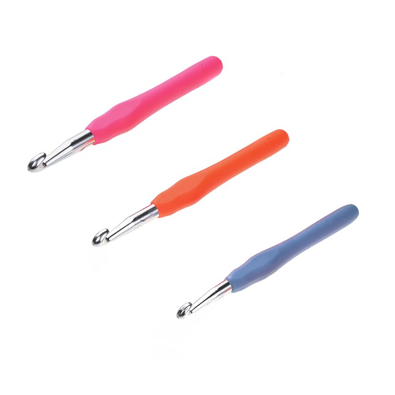 Looen tamanho enorme 8.0mm-10.0mm crochê gancho punho macio fio tecer agulhas de tricô tamanho grande agulhas de crochê ferramentas diy