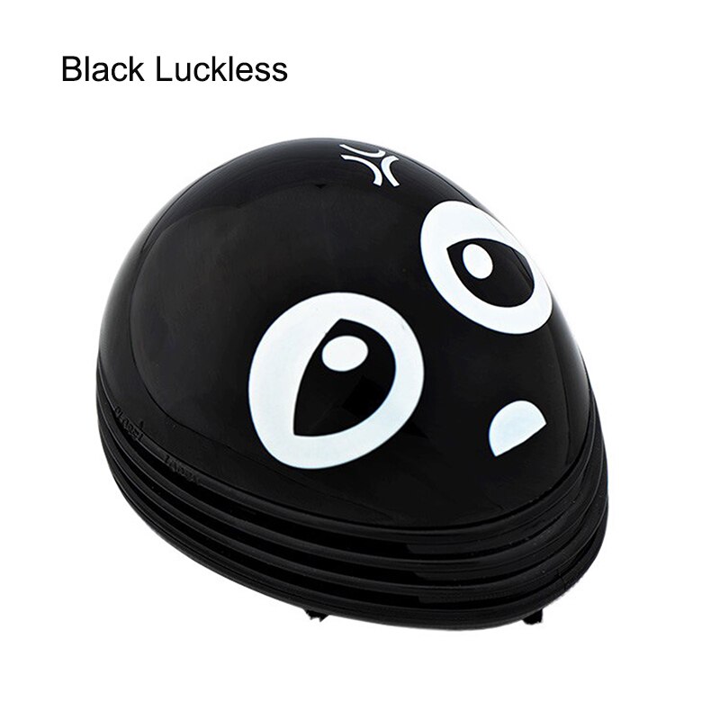 Cartoon Mini Vacuum Cleaner Dusbuster Portable for Desktop Dust Collector Cleaning Tool VJ: black face