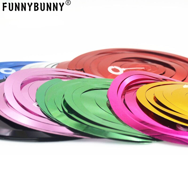 FUNNYBUNNY Levendige Regenboog Plastic Swirl Decoraties, 5 Stuks, Gemaakt van Plastic, Regenboog, 35.4"