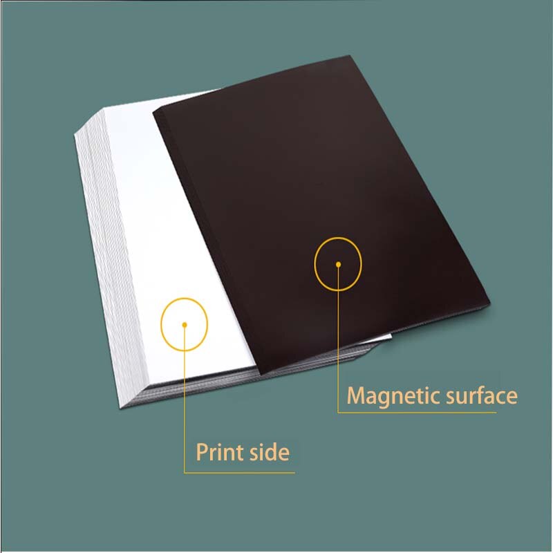 Magnetic inkjet sticker photo paper A4 glossy for inkjet printer