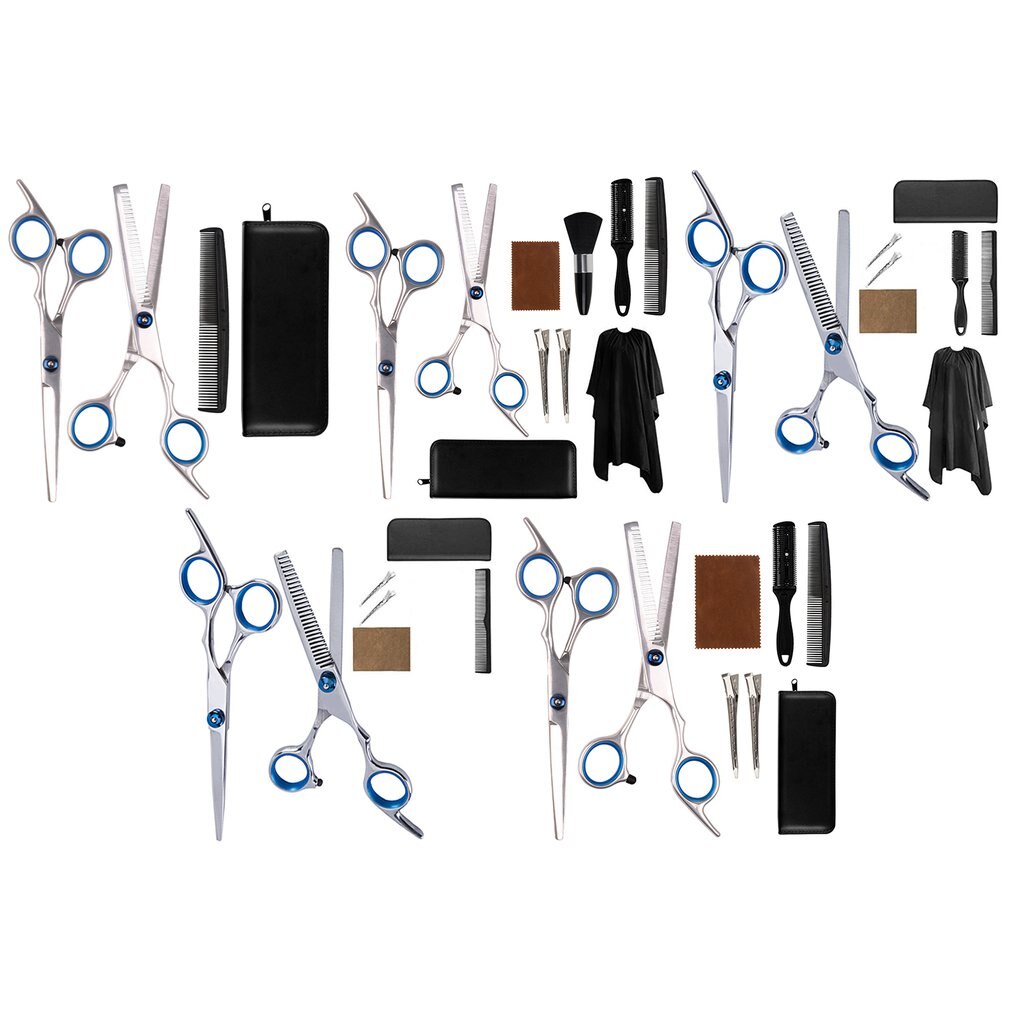 Barber scissors set A 4 piece set машинка для стрижки волос