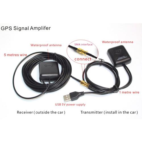 Gps Signaal Versterker En-1573 Gps Navigatie Auto Antenne Signaal Versterker, Enhancer Apparatuur, Gebruikt Voor Telefoon Navigatie