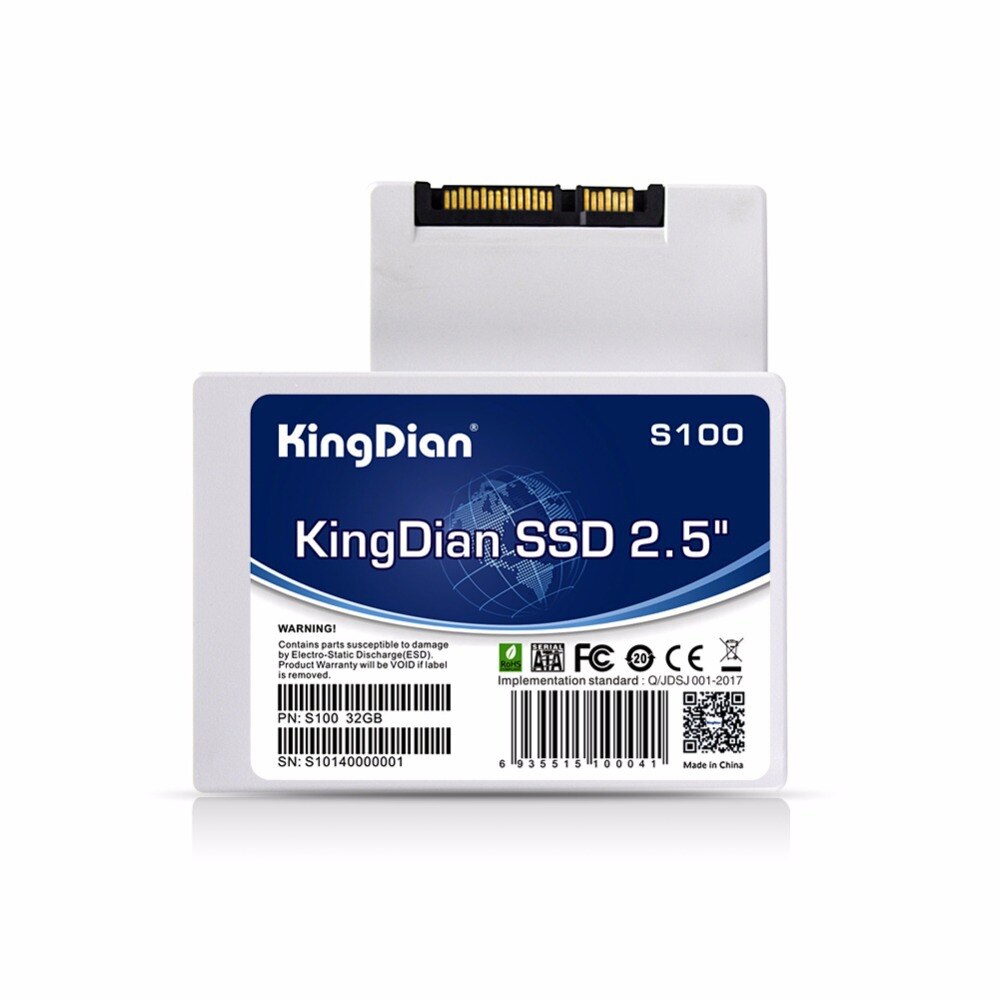 (S100 Serie) kingDian SATA SATA2 S100 16GB 32GB SSD 2.5 Inch Interne Solid State Drive Disk Disc