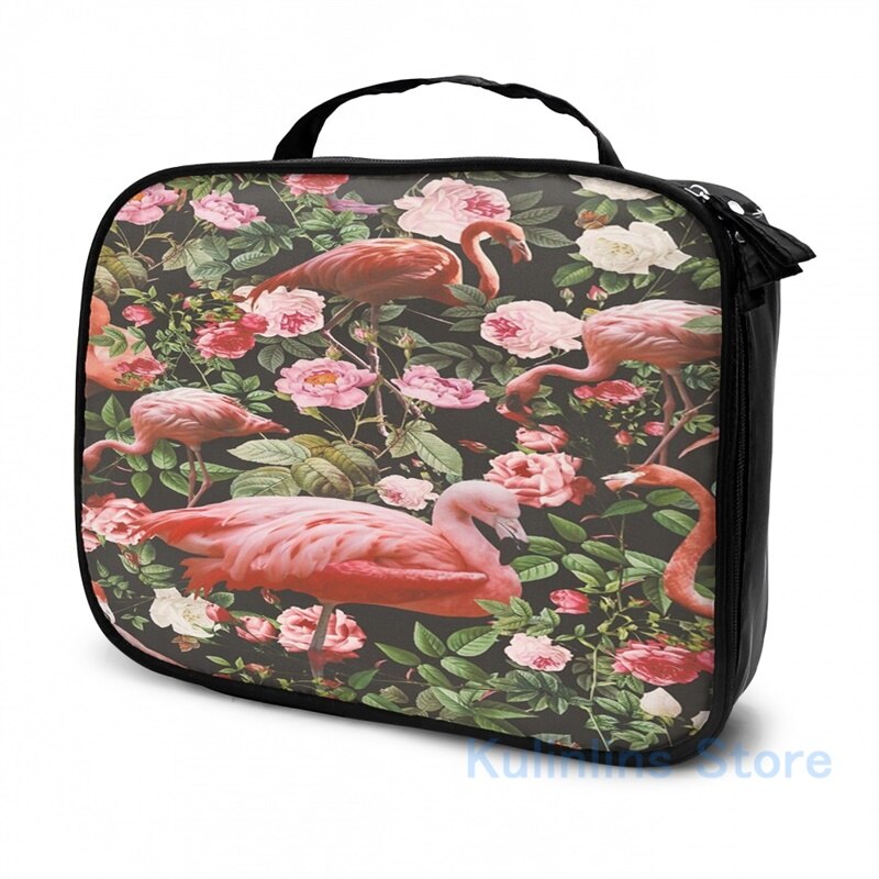 Rucksack mit lustigem grafikprint, blumen- und flamingomuster, usb-ladefunktion, herren-schulrucksack, damen-reiserucksack, laptoptasche