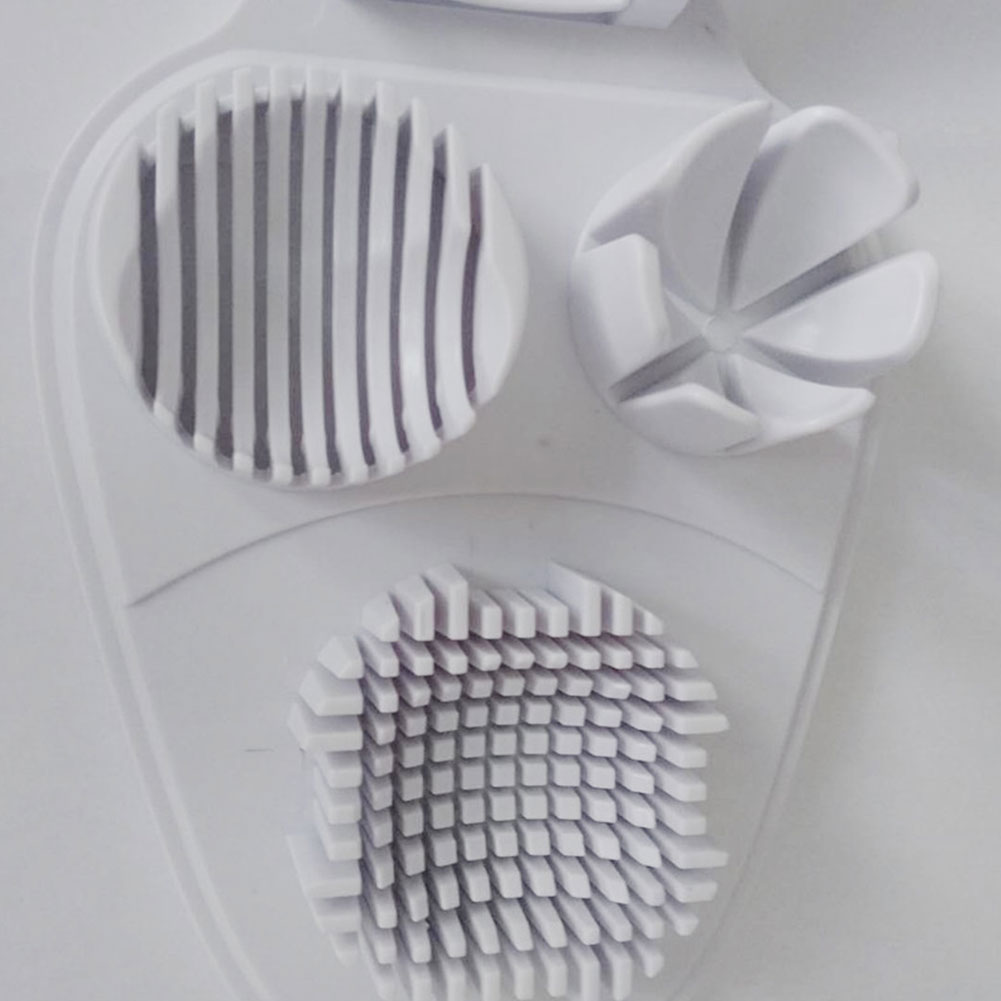 3 In 1 Cutter Eggs Slicer Multifunctional Stainless Steel Strawberries Wedging Dicing Home Slicing Manual Avocados Kitchen Tool