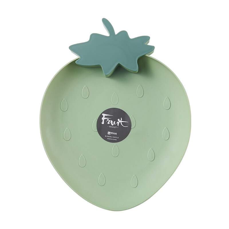 Aardbei Vormige Droog Fruitschaal Eenvoudige Moderne Fruitschaal Thuis Snacks Plaat Snoep Gedroogd Fruit Snacks Plaat Plaat