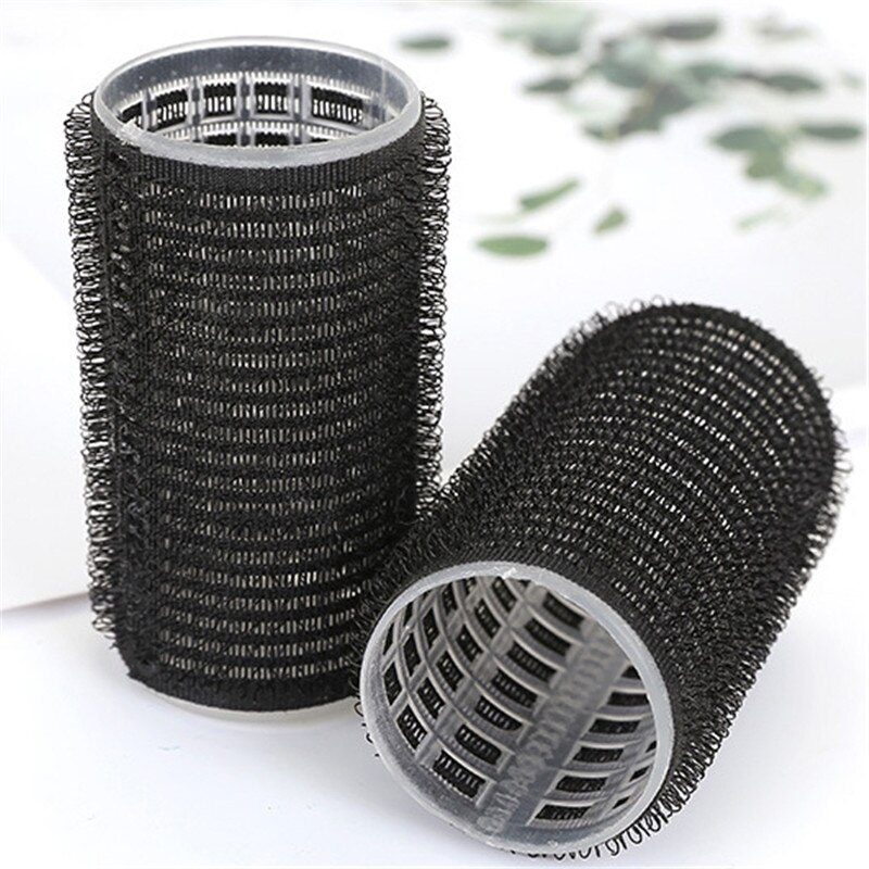 6 stuks haarrollers, krulspelden, zelfklevende rollers, thuisgebruik krulspelden, haarkleverige stylingtools voor haarverzorging