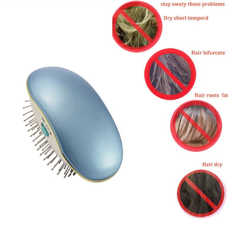 Ionische Elektrische Haarborstel Elektrische Ionische Haarborstel Negatieve Ionen Haar Kam Borstel Haar Modeling Styling Magic Haarborstel Draagbare