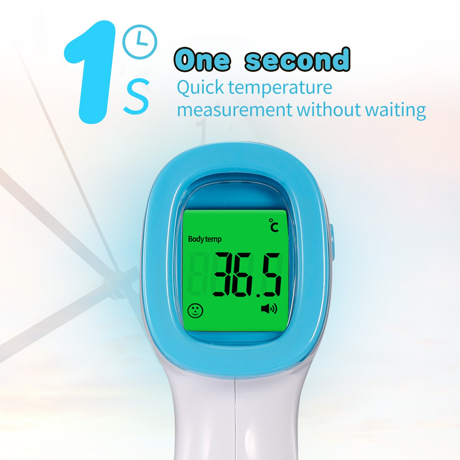 Digital Forehead Object Handheld Infrared Thermometer Temperature Gauge Non Contact Temperature Measurement Device