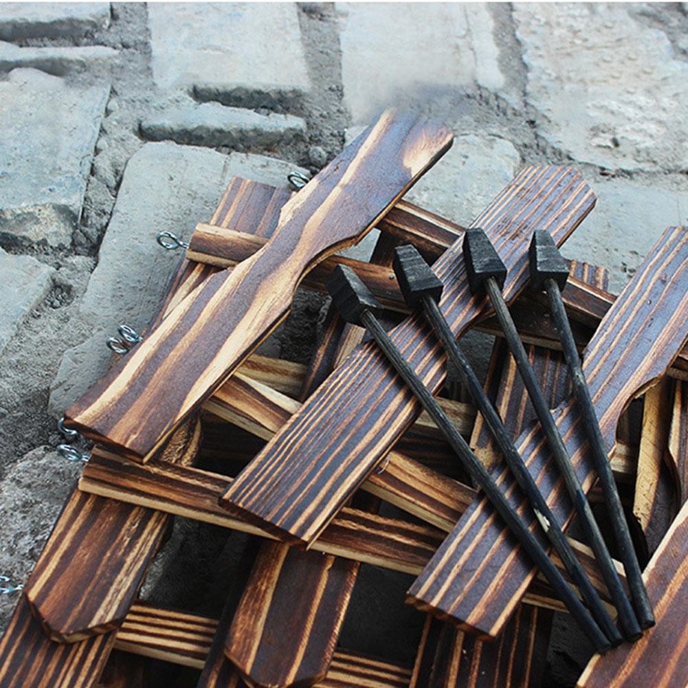 Pet Playpen Carbonized Pet Fence Turtle Wooden Fence Rabbit Tortoise Fence 4pcs For Indoor Outdoor Use Pet Gate