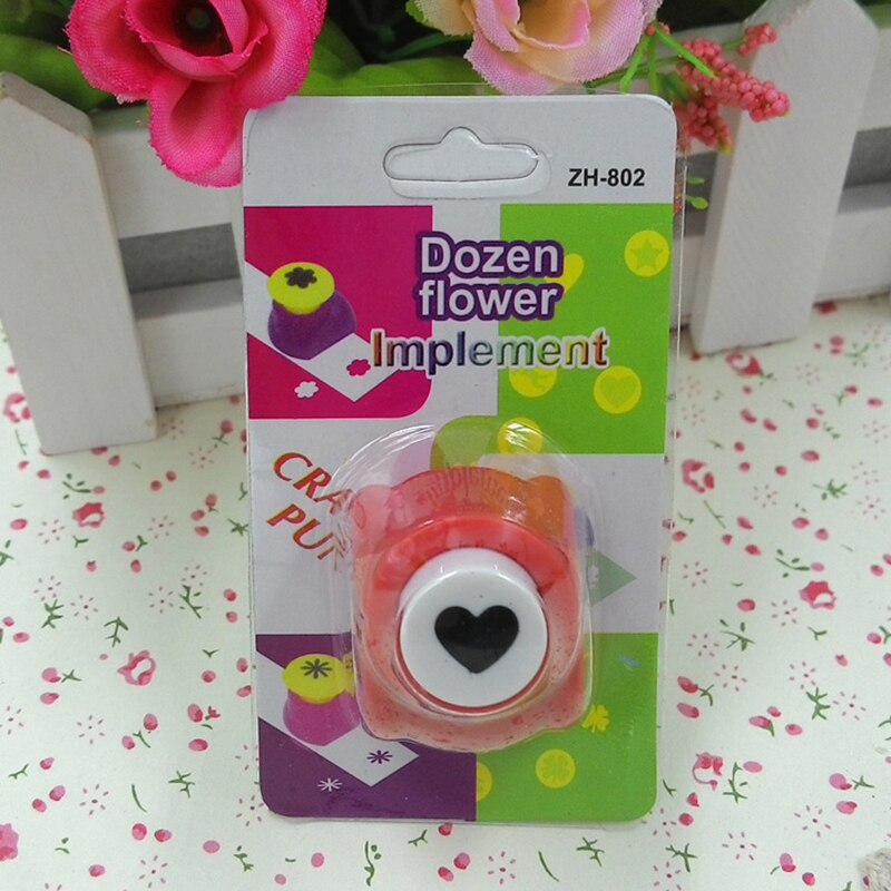 Lustige Dichtung Mini Druck Papier Blume Cutter Kunst Handwerk Spielzeug Punch DIY Puncher Papier Cutter Scrapbooking Schläge DIY Spielzeug Für kind