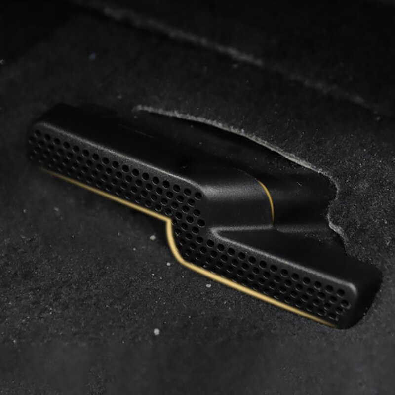 Autocollant de couverture de calandre pour siège arrière de voiture, 2 pièces, pour BMW X1 F48 – 21