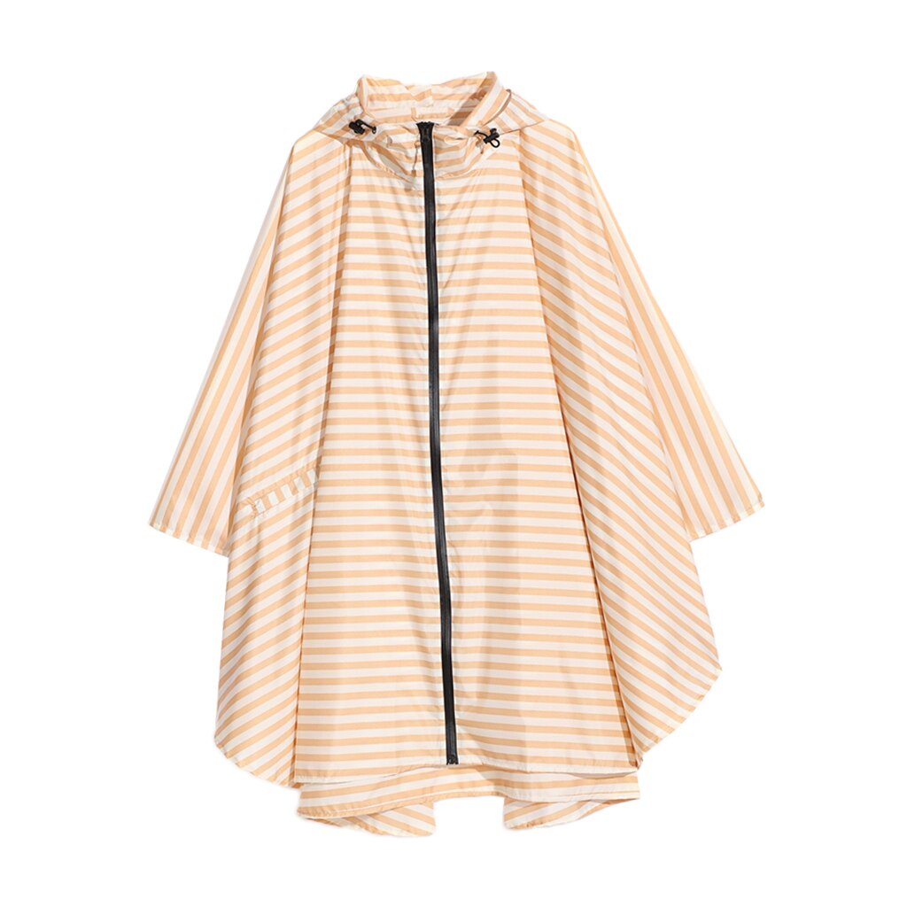 Reusable Adult Waterproof Poncho Camping Festival Walking Rain Coat Cape