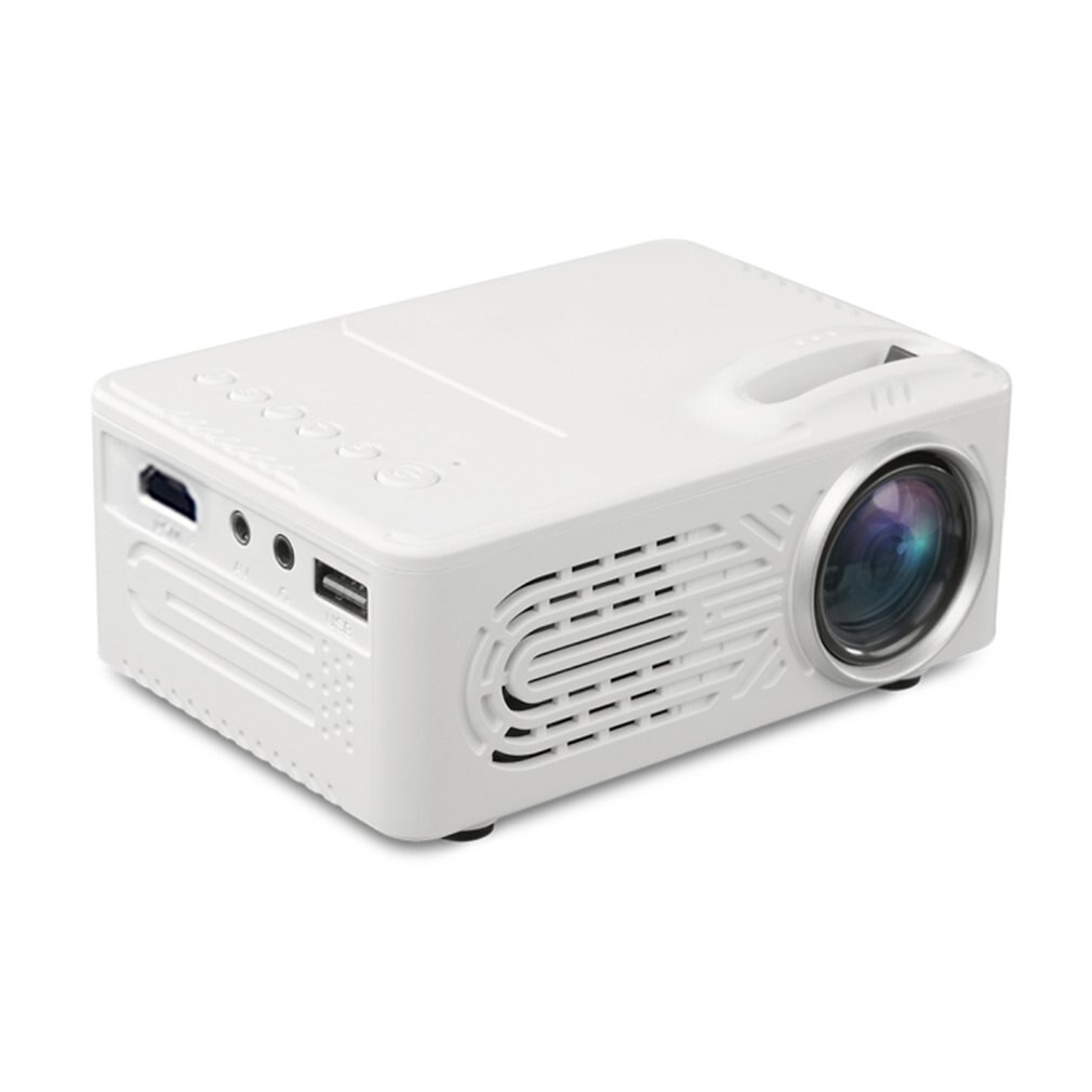 Mini Proiettore - Home Theater Portatile - Risoluzione 320x240 - Supporta 1080P HDMI USB