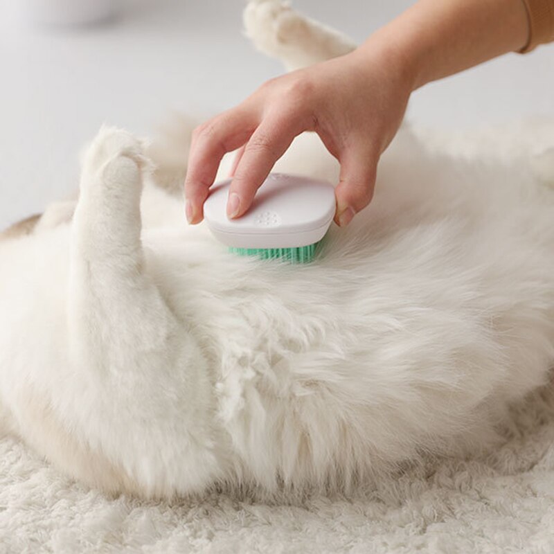 Dog hair brush cat hair pet grooming comb pet comb, washable beauty massage bath brush (Long hair and short hair)