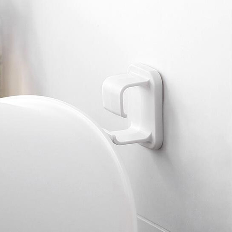 Soporte de plástico para lavabo de baño, organizador de almacenamiento, 2 ganchos