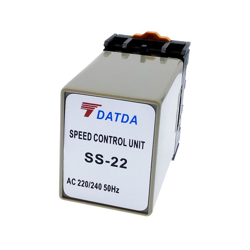Controlador de velocidad del motor de CA de SS-22, regulador de velocidad de 220V 50HZ con potenciómetro de 20K Ohm + condensador + Dial