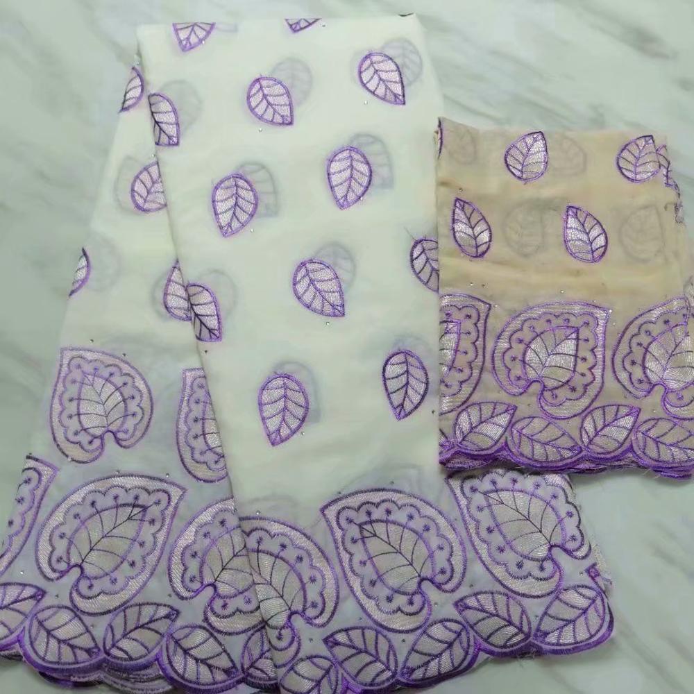 Bedst sælgende afrikanske perler voks blonde stof 5+2 yards nigeriansk broderi guipure blonde stof også oke til nigeriansk fest