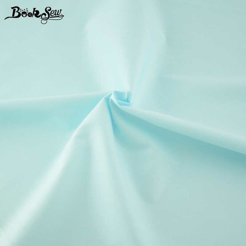 100% Twill Cotton Fabric Solid Sky Blue Color Patchwork Fabric Tecido Crafts Quilting Fat Quarter Home Textile Material