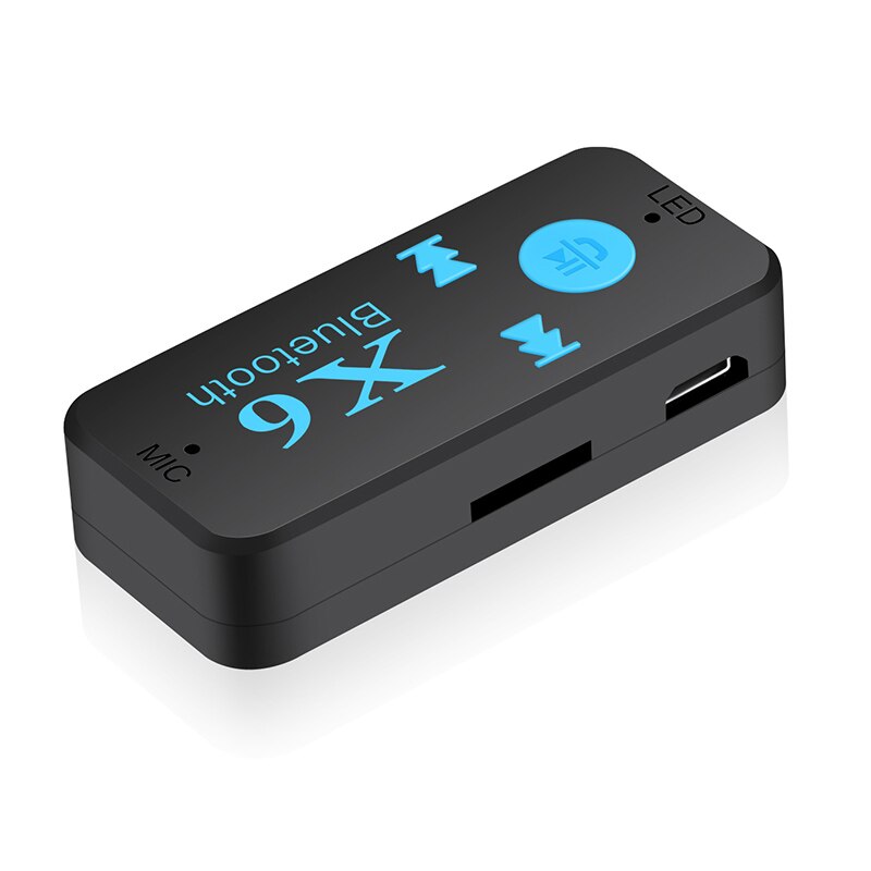 Bluetooth 4.1 3 in 1 USB Car Kit Wireless Adapter Bluetooth Receiver 3.5mm Audio Jack TF Card Reader MIC Call Support For Car