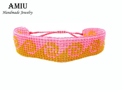 UGA-AMIU Artesanal Pulseiras Da Amizade Hippy Semente Beads Cruz Pulseira de Corda Artesanal Brasileiro Para Mulheres Homens Dropshipping: A10
