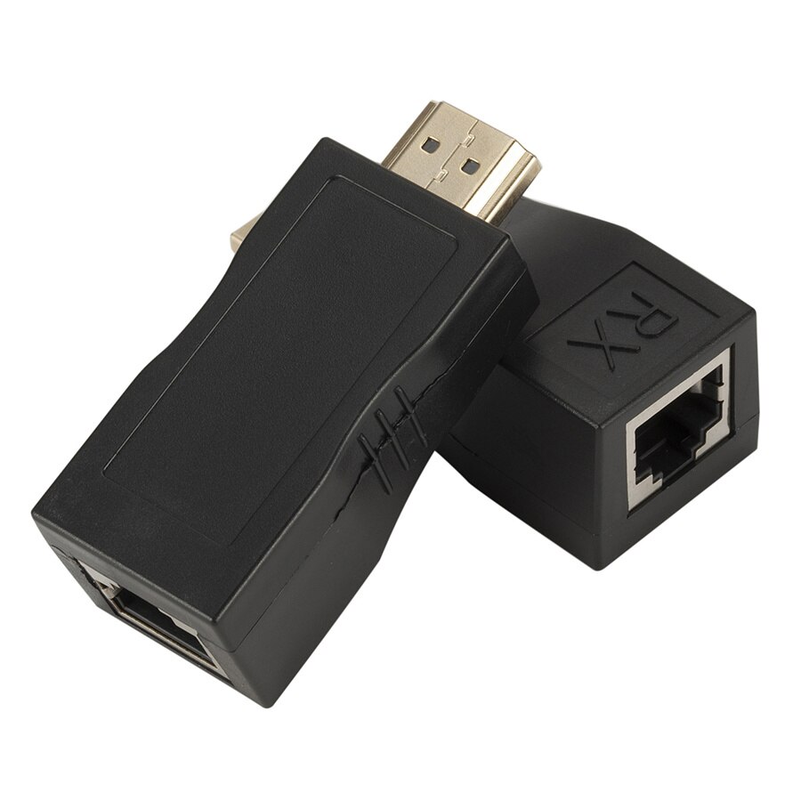 Hdmi Extender Hdmi Uitbreiding Tot 30M Over CAT5e / 6 Utp Lan Ethernet Kabel RJ45 Poorten Lan Netwerk